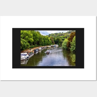The Thames From Goring Bridge Posters and Art